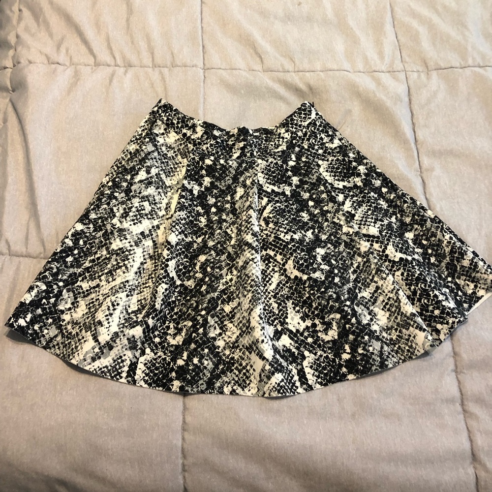 Snake print Skirt